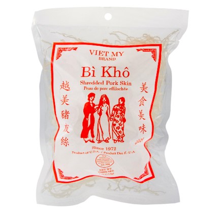 Dried Shredded Pork Skin (4 oz)